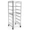 Lockwood Manufacturing Full Height Can Rack, Rear Loading, 7 Levels, Adjustable Center Spacing CR69-7 - alternate 1